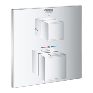 Grohtherm Cube Termostatyczna bateria prysznicowa do obsługi dwóch wyjść wody 24154000